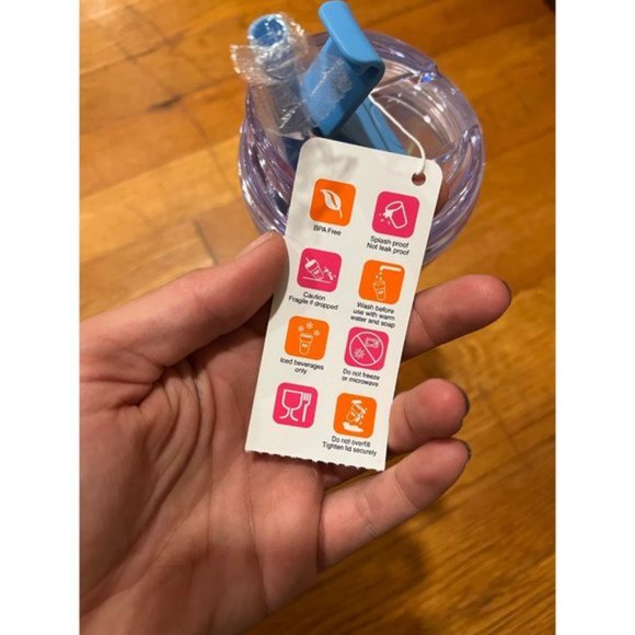 24oz Blue Dunkin Tumbler - Picture 4 of 7